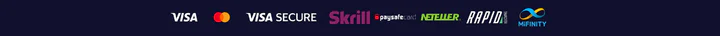 NV Casino moyens de paiement avec Visa, Mastercard, Visa Secure, Skrill, Paysafecard, Neteller, Rapid Transfer et MiFinity